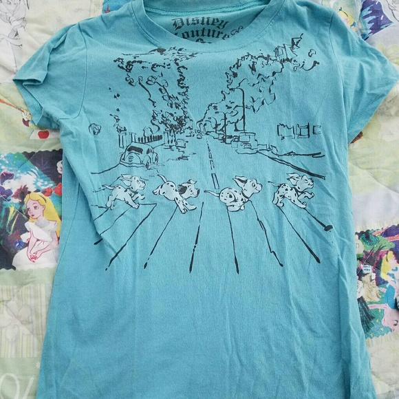 disney couture Tops - 101 Dalmations Disney t shirt delias vintage