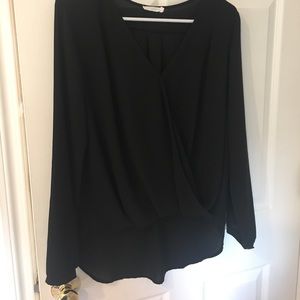 Black Lush Blouse
