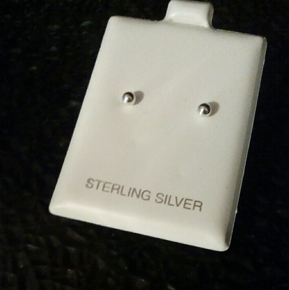 Earrings sterling silver