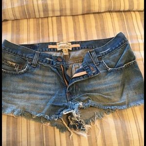 Denim shorts