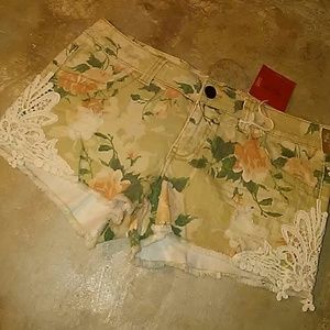 BNWT Mossimo Supply Co. boho style short shorts