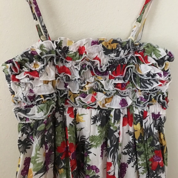 NWOT Adjustable tube or singlet floral dress - Picture 5 of 7