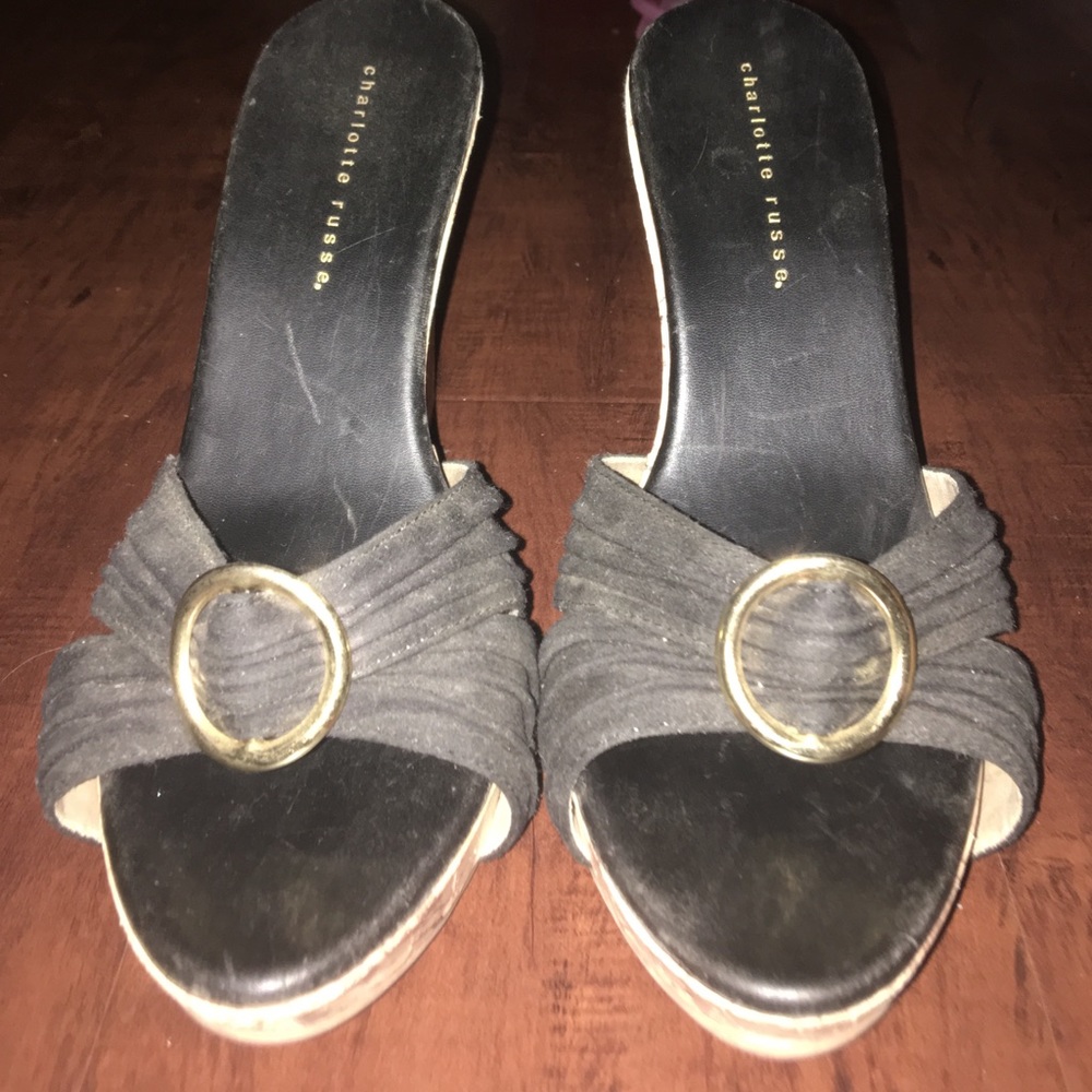 Wedge heels