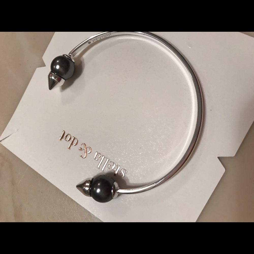 Pearl spike cuff- Stella and Dot