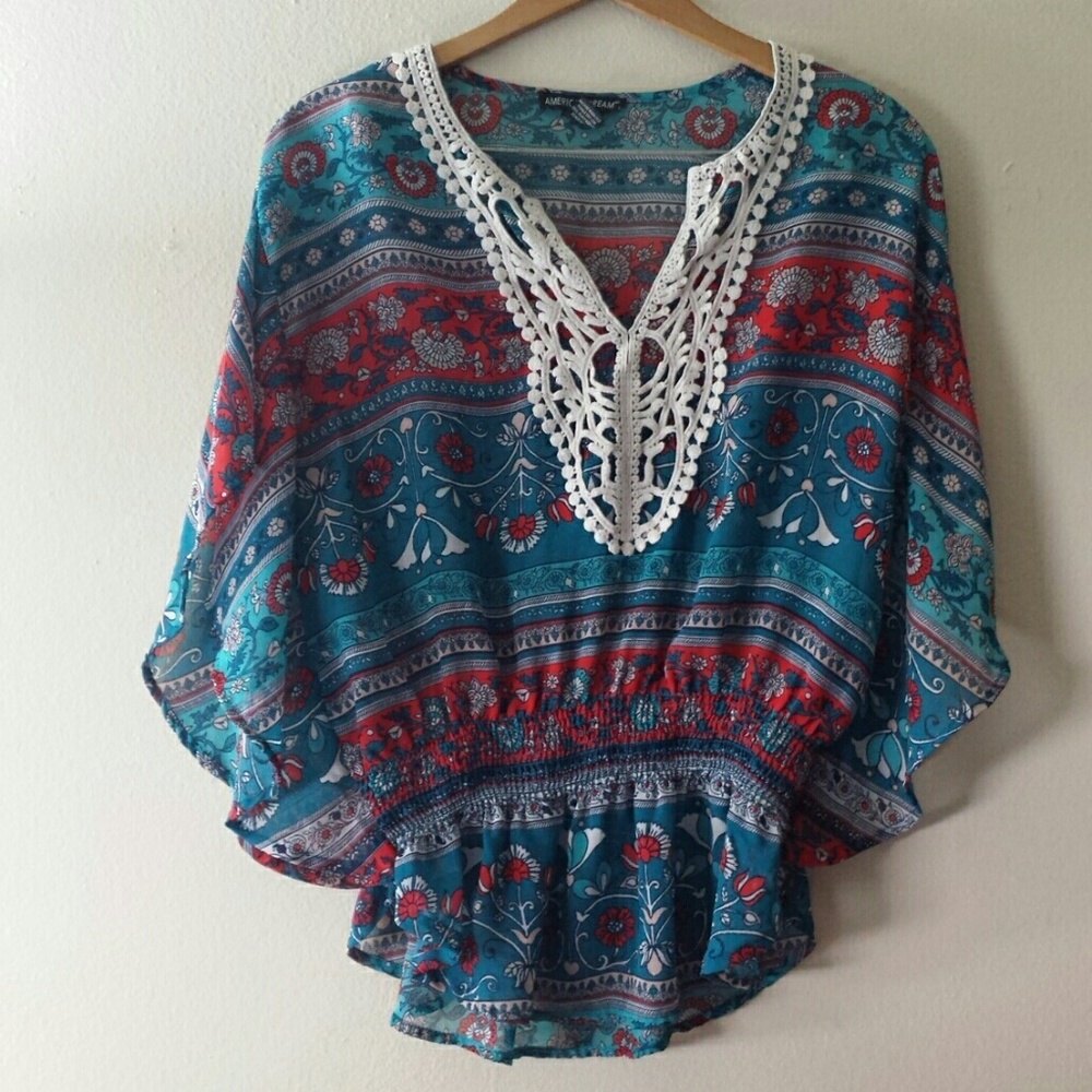Sold- American Dream Sheer Top