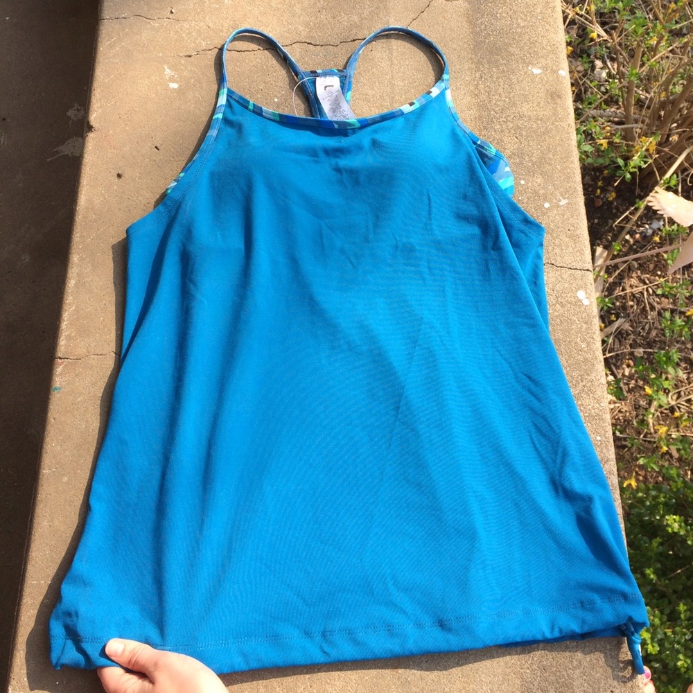 Fabletics tank top with built in Sports Bra