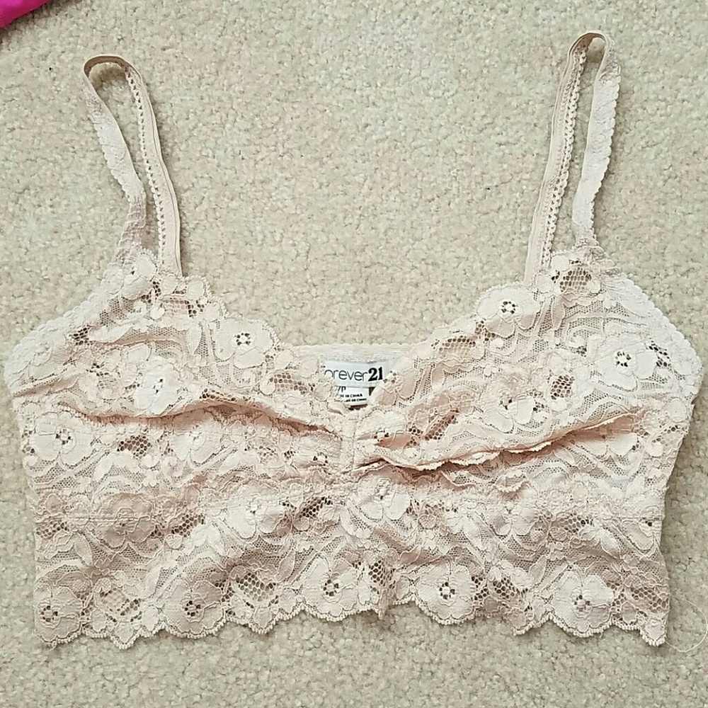 Nude Lace Bralette