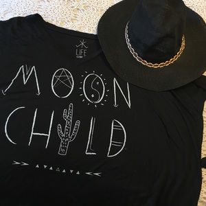 Boho flowy "mood child" top
