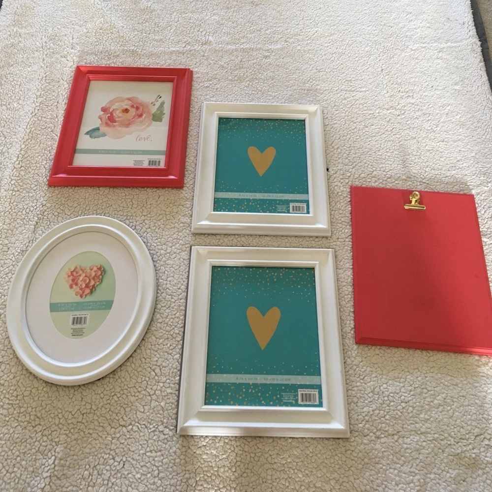5 Picture Frames- All for $6