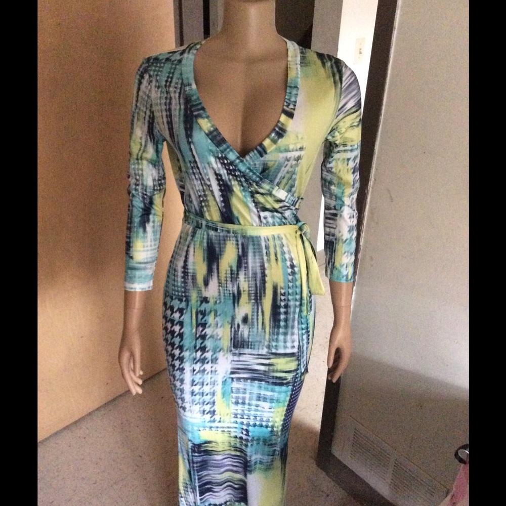 Maxi dress long sleeve