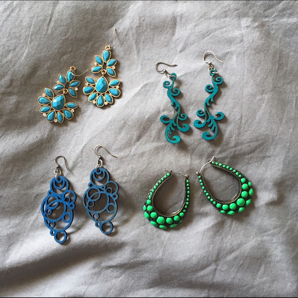 Spring color earring bundle