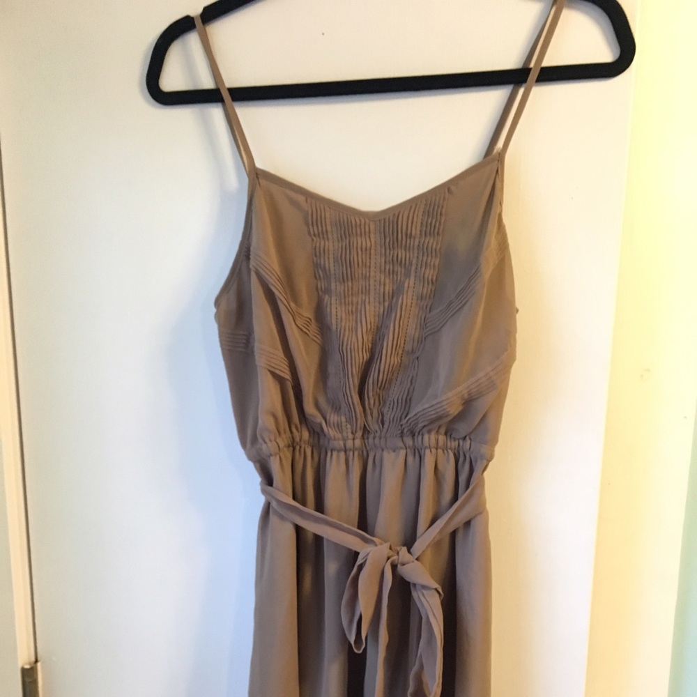 Tan dress