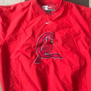 St. Louis Cardinals pullover windbreaker by Nike