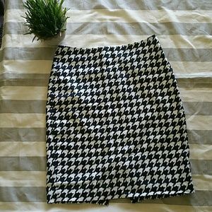 Printed Pencil Skirt
