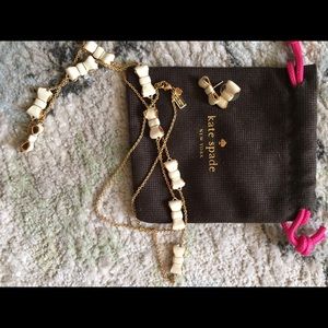 Kate Spade necklace and earrings