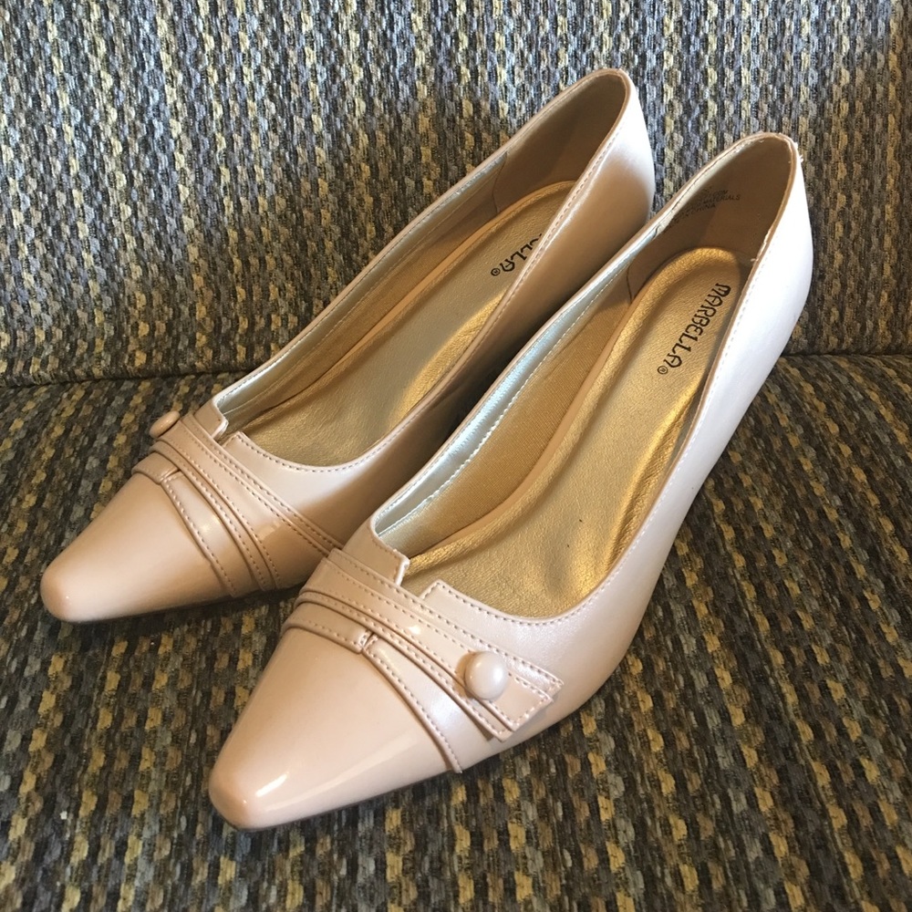 Worn once nude heels