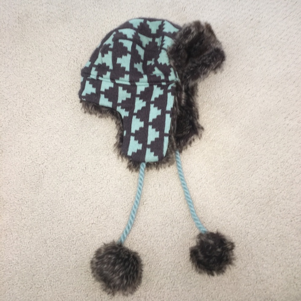 Cute fluffy hat