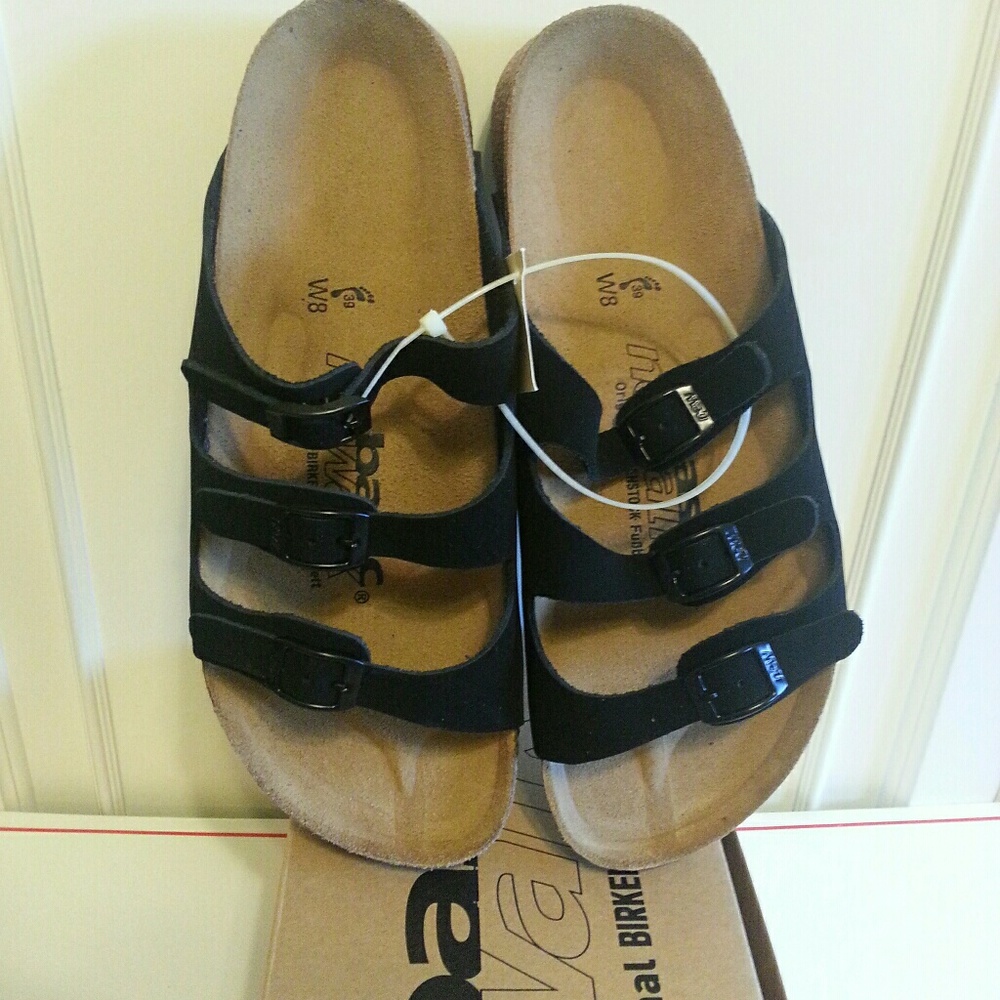 Birkenstock Newalk 8W Basic Wupper Black NIB