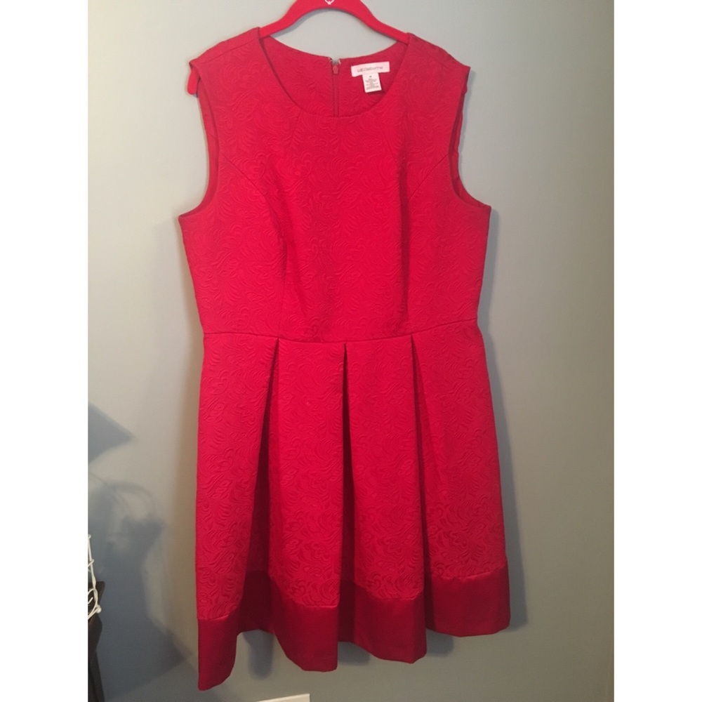 Red Fit & Flare Dress