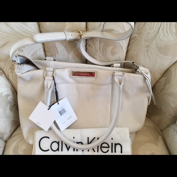 👛 CALVIN KLEIN Tote Leather Style H1RAA403 - Picture 3 of 8
