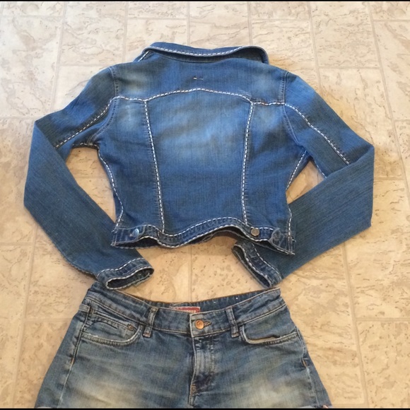CELLO JEANS JACKET SIZE L - Picture 2 of 4