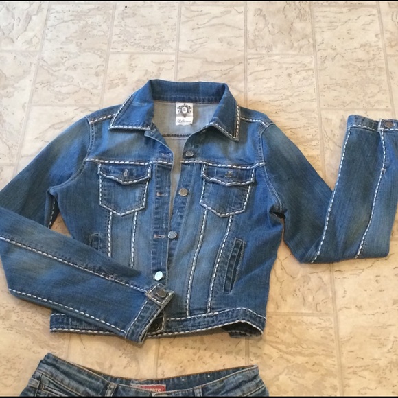 CELLO JEANS JACKET SIZE L - Picture 3 of 4
