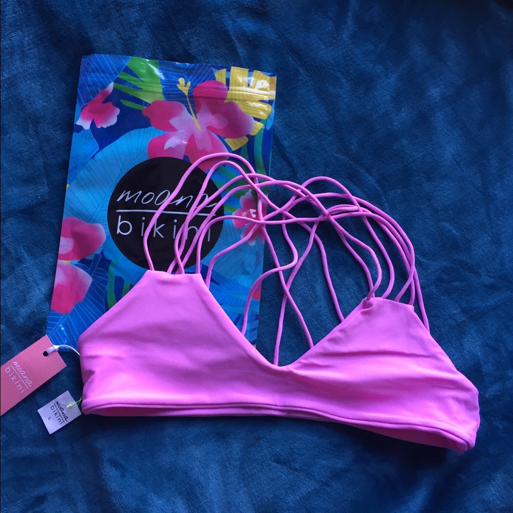 ‼️SOLD‼️Moana Bikini Pink ChaCha Top