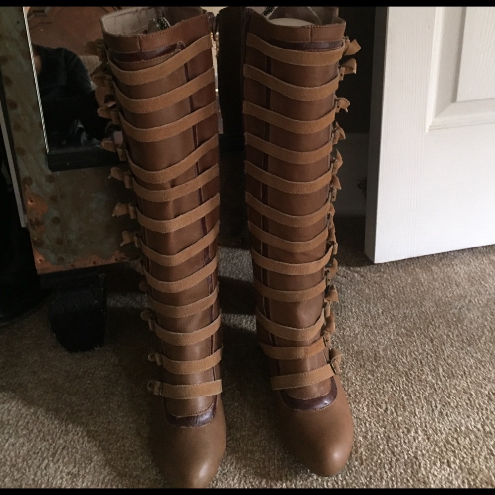 Tan Boots