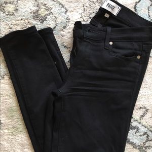 Black Paige denim