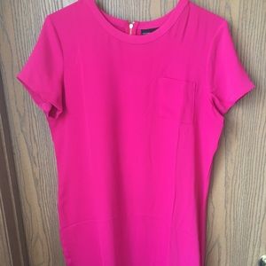 Pink loose fitting dress
