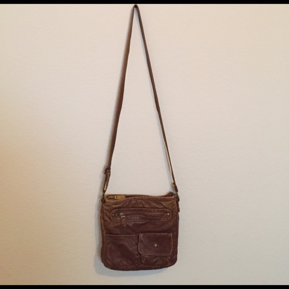 Brown crossover bag/purse