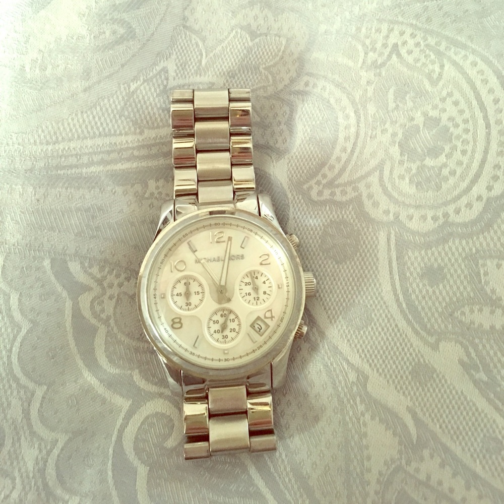 Michael Kors stainless steel watch
