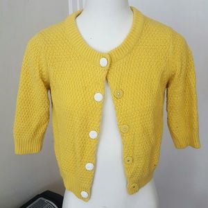 Aqua women's  yellow shrug