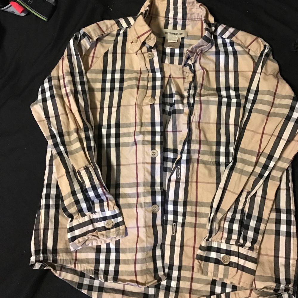 Kids Burberry Shirt
