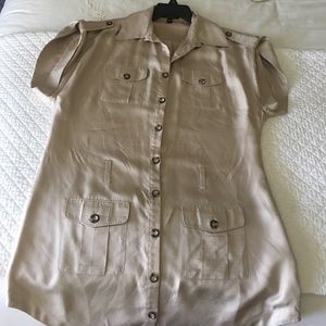 Bebe dress- shirt