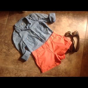 J. Crew 3" broken-in chino