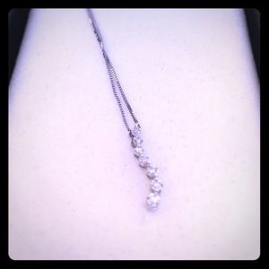 Kay jewelers 10k white gold necklace