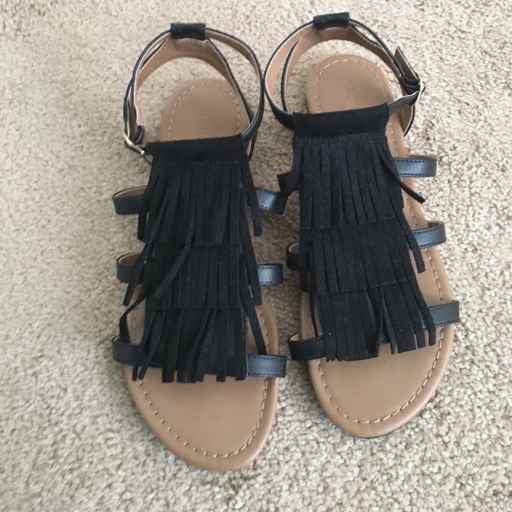 Old Navy Fringe Sandals (flats)