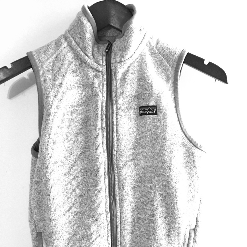 Patagonia grey women's vest XS
