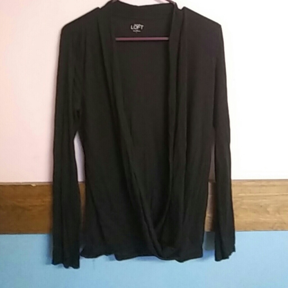 Loft sheer layer sweater