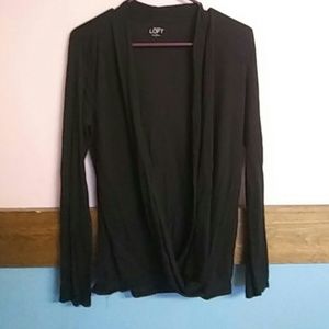 Loft sheer layer sweater