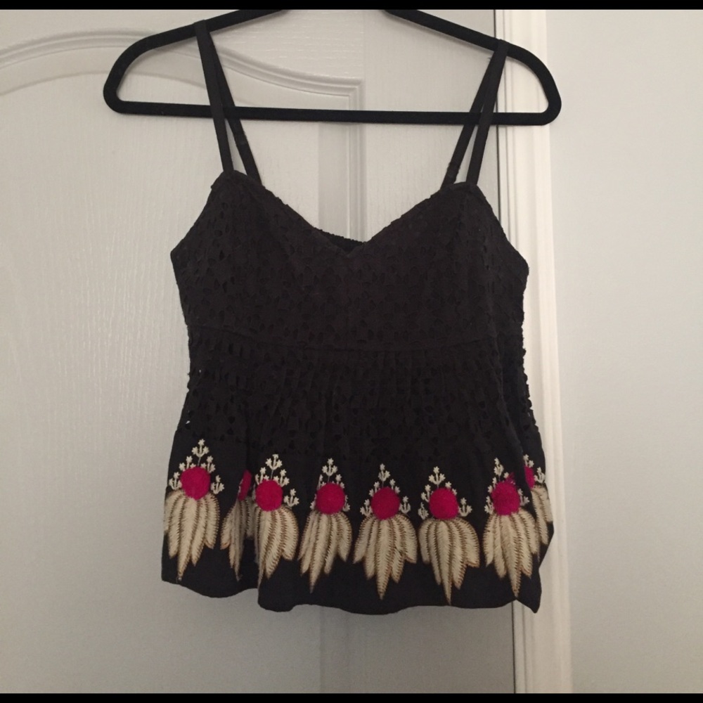 Babydoll top from anthropologie