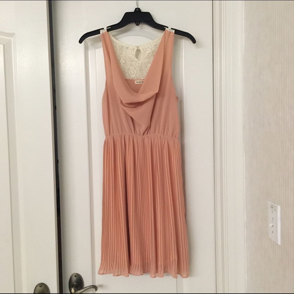 Double Zero brand coral dress
