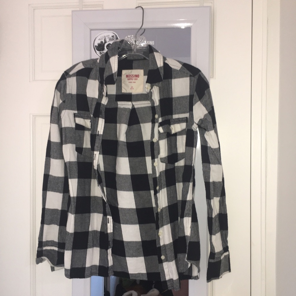 Black & White Flannel