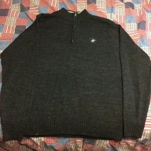 Beverly Hills Polo Club sweater, dark grey.