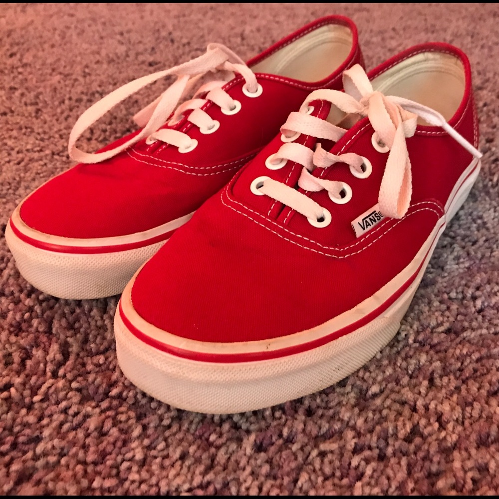 classic red vans