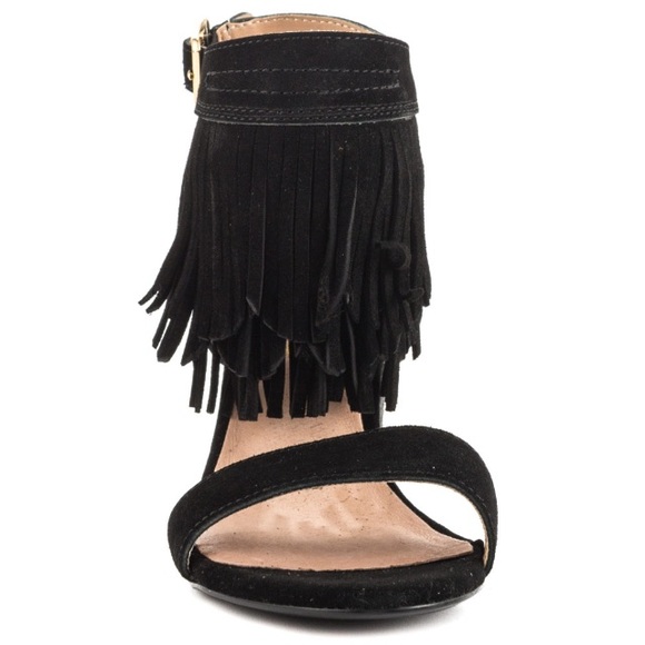Restricted 'Kissy' fringe suede sandals BNIB! - Picture 4 of 8