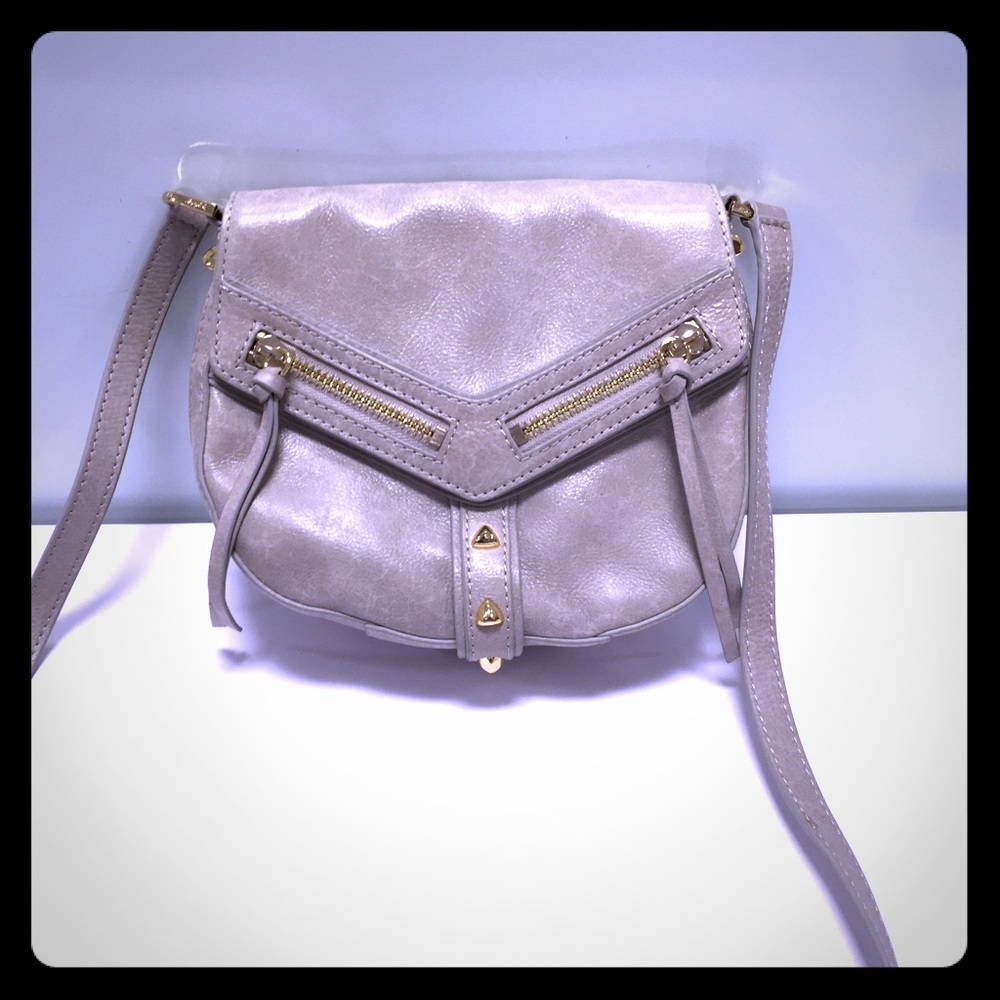 Botkier Grey Trigger Saddle Bag Crossbody