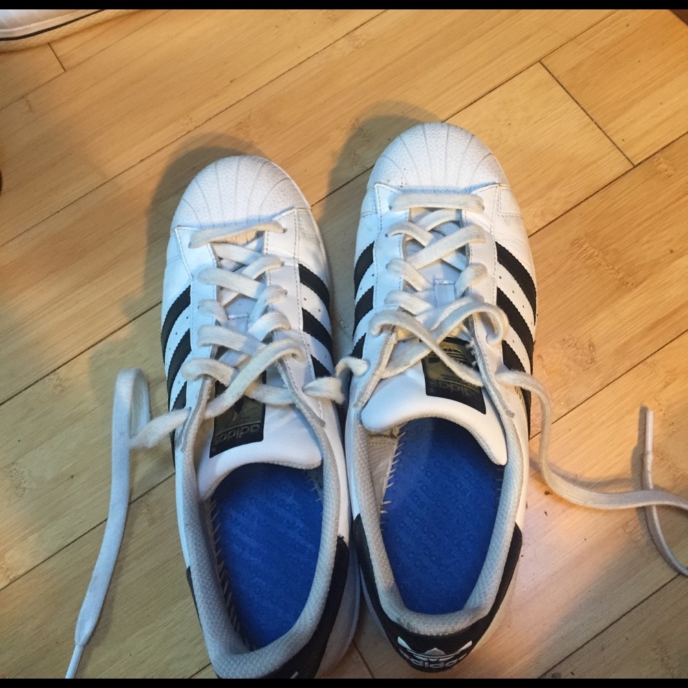 Adidas shell toe sneakers