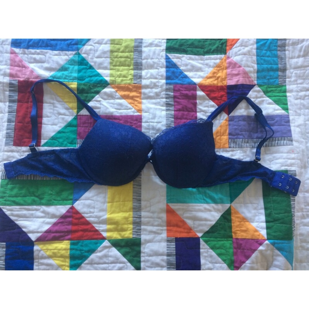 Lacey Blue Maddie Push-Up Bra